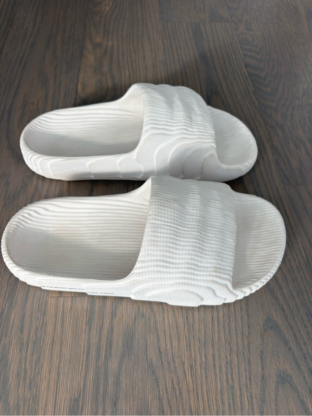 adidas Originals Adilette 22 White Slides